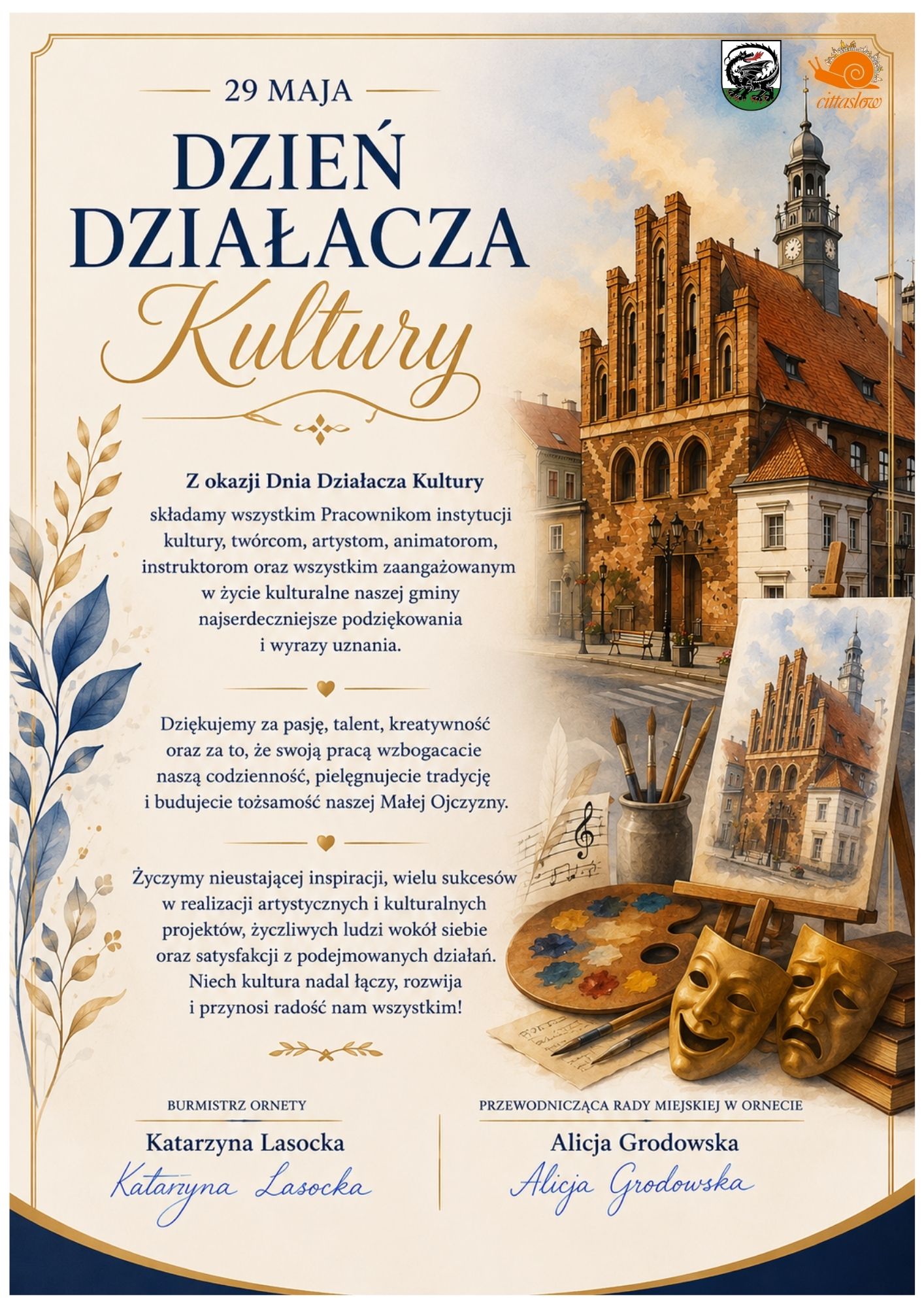 Grafika - Dzień Działacza Kultury
